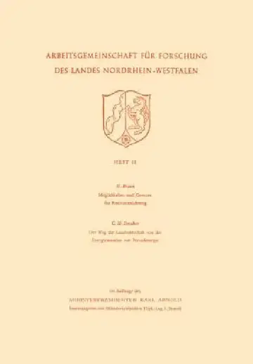 Cover of Möglichkeiten Und Grenzen Der Resistenzzüchtung / Der Weg Der Landwirtschaft Von Der Energieautarkie Zur Fremdenergie