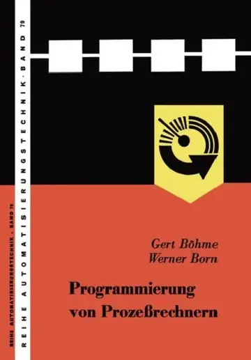 Cover of Programmierung Von Prozeßrechnern