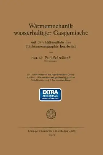 Cover of Wärmemechanik Wasserhaltiger Gasgemische