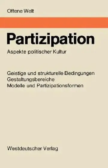 Cover of Partizipation