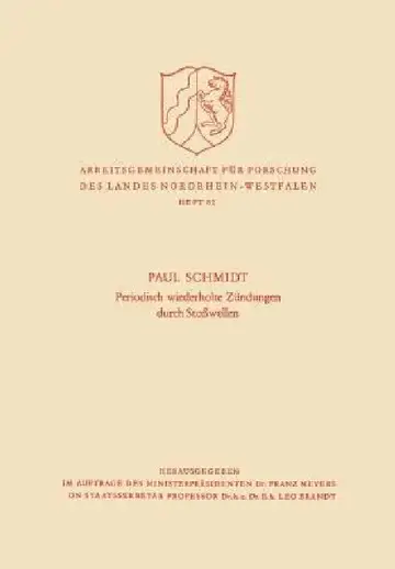 Cover of Periodisch Wiederholte Zündungen Durch Stoßwellen