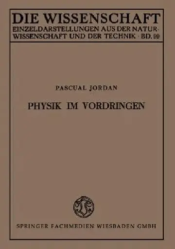 Cover of Physik Im Vordringen