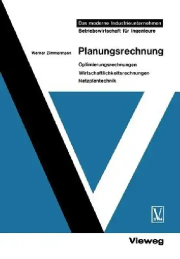 Cover of Planungsrechnung