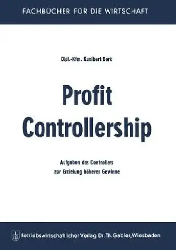Cover of Profit Controllership