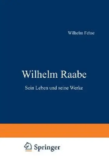Cover of Wilhelm Raabe