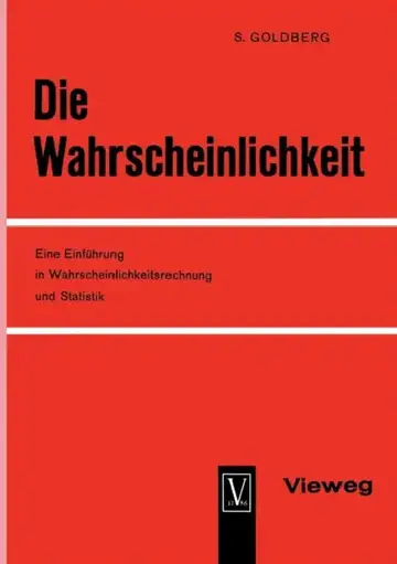 Cover of Die Wahrscheinlichkeit
