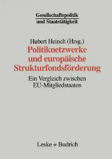 Cover of Politiknetzwerke Und Europäische Strukturfondsförderung