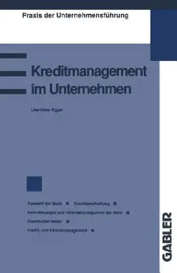 Cover of Kreditmanagement Im Unternehmen