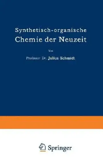 Cover of Synthetisch-Organische Chemie Der Neuzeit