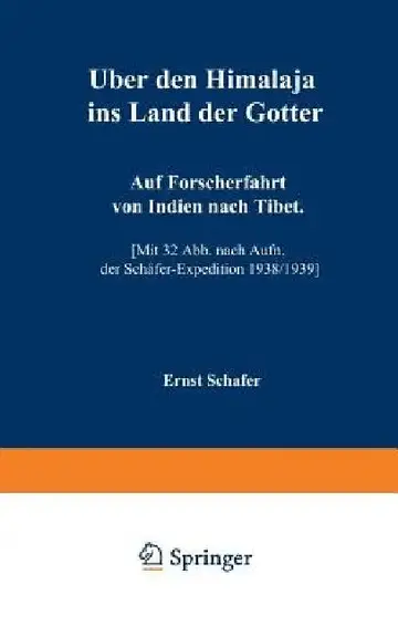 Cover of Über Den Himalaja Ins Land Der Götter