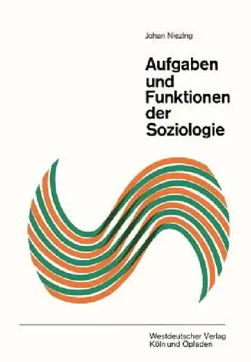 Cover of Aufgaben Und Funktionen Der Soziologie