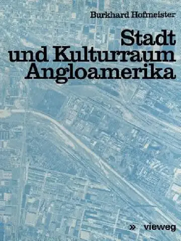 Cover of Stadt Und Kulturraum Angloamerika
