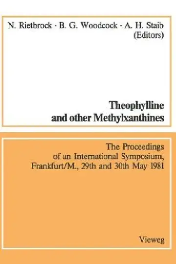 Cover of Theophylline and Other Methylxanthines / Theophyllin Und Andere Methylxanthine