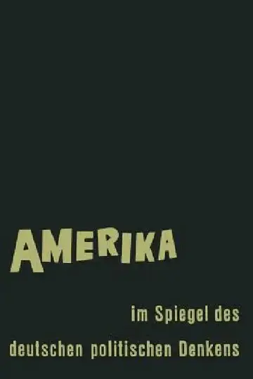 Cover of Amerika Im Spiegel Des Deutschen Politischen Denkens