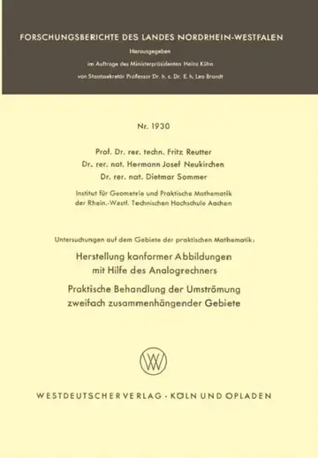 Cover of Untersuchungen Auf Dem Gebiete Der Praktischen Mathematik
