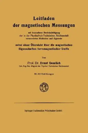 Cover of Leitfaden Der Magnetischen Messungen