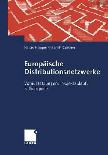 Cover of Europäische Distributionsnetzwerke