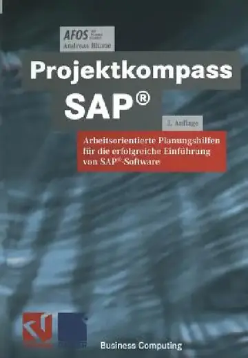 Cover of Projektkompass Sap(r)