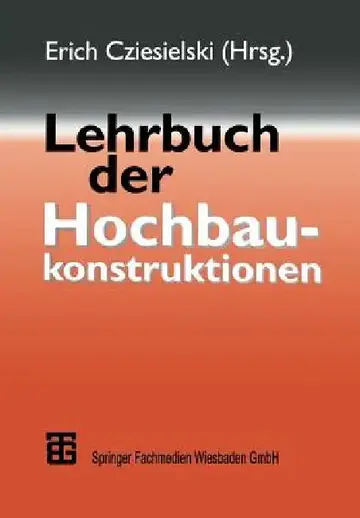 Cover of Lehrbuch Der Hochbaukonstruktionen