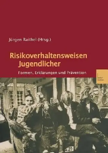 Cover of Risikoverhaltensweisen Jugendlicher