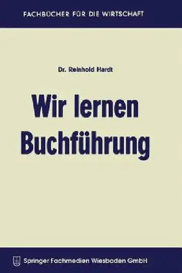 Cover of Wir Lernen Buchführung