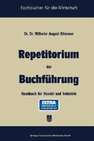 Cover of Repetitorium Der Buchführung