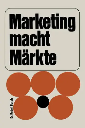 Cover of Marketing macht Märkte