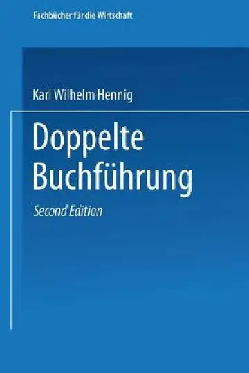 Cover of Doppelte Buchführung
