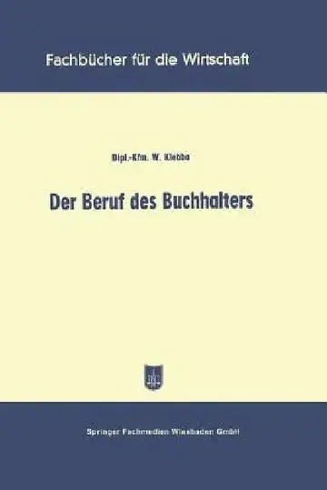 Cover of Der Beruf Des Buchhalters