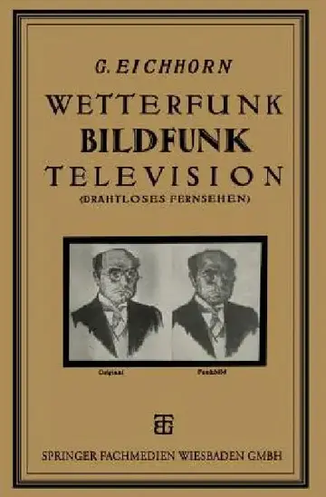 Cover of Wetterfunk, Bildfunk, Television