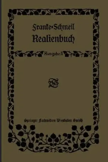 Cover of Realienbuch