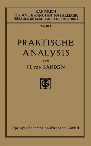 Cover of Praktische Analysis