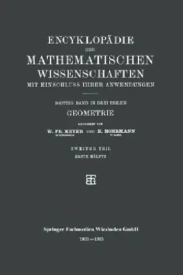 Cover of Geometrie