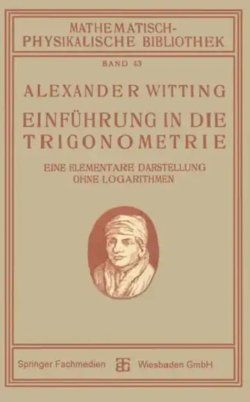 Cover of Einführung in Die Trigonometrie