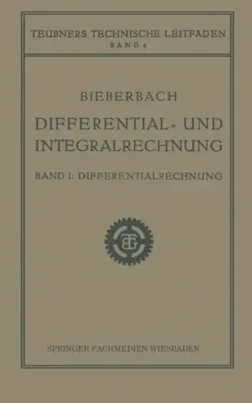Cover of Differential- Und Integralrechnung