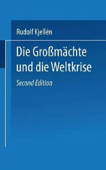 Cover of Die Großmächte Und Die Weltkrise