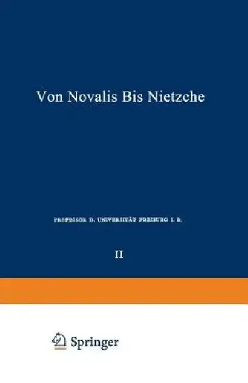 Cover of Die Deutschen Lyriker Von Luther Bis Nietzsche
