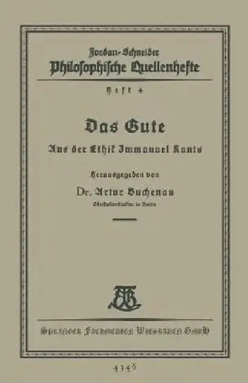 Cover of Das Gute