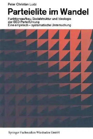 Cover of Parteielite Im Wandel