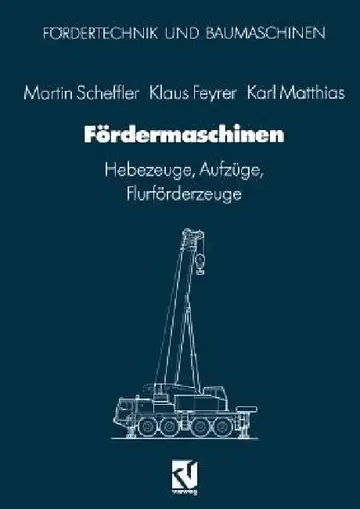 Cover of Fördermaschinen