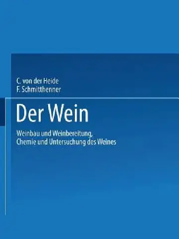 Cover of Der Wein