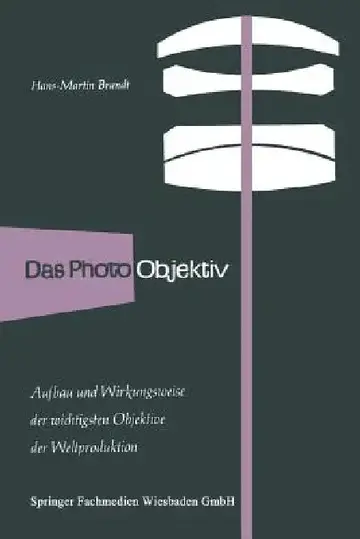Cover of Das Photo-Objektiv
