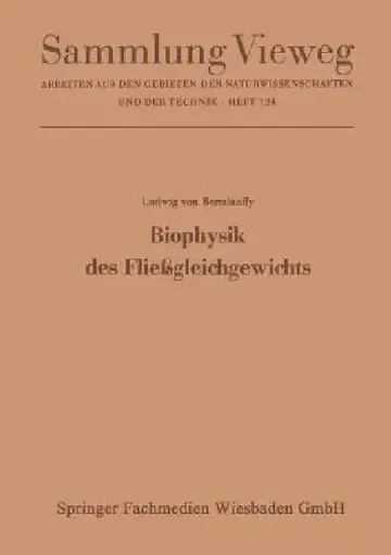 Cover of Biophysik Des Fließgleichgewichts