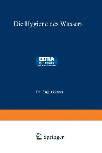 Cover of Die Hygiene Des Wassers