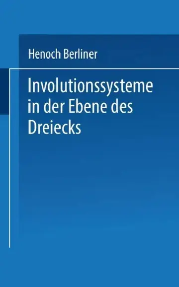 Cover of Involutionssysteme in Der Ebene Des Dreiecks