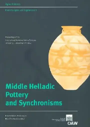 Cover of Middle Healladic Pottery and Synchronisms