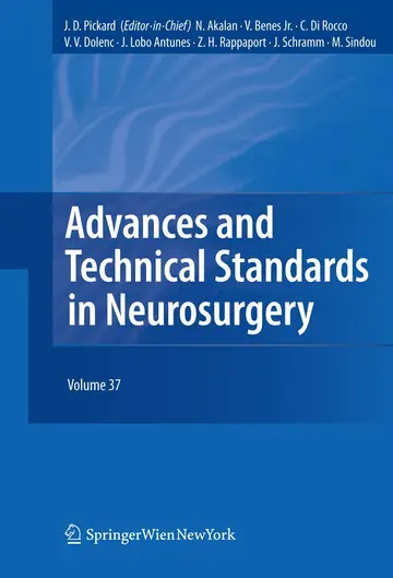 Cover of Advances and Technical Standards in Neurosurgery