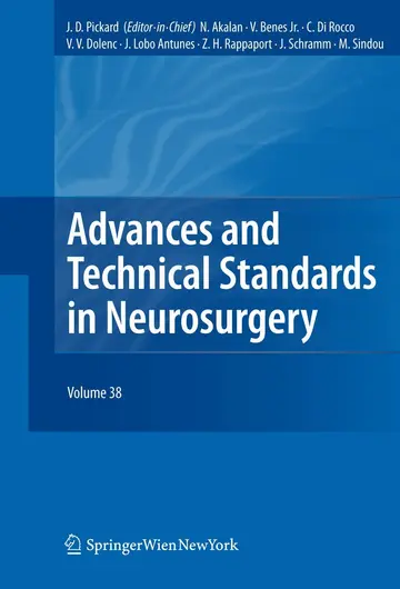 Cover of Advances and Technical Standards in Neurosurgery