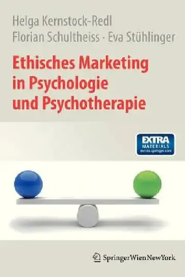 Cover of Ethisches Marketing in Psychologie Und Psychotherapie