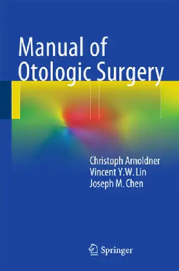 Cover of Manual of Otologic Surgery